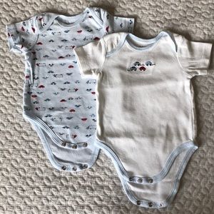 EUC First Impressions cotton bodysuit size 3-6 m